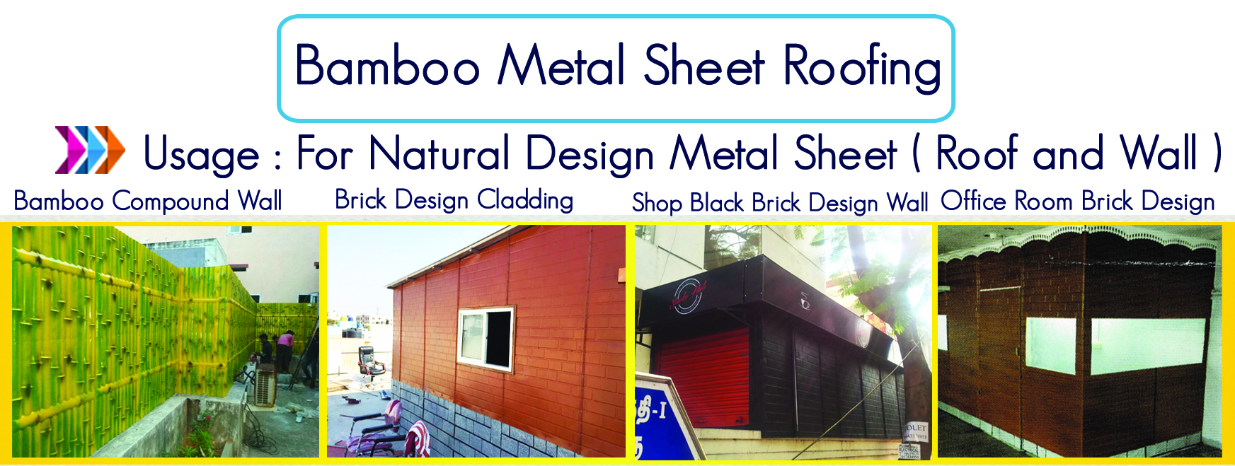 Bamboo Sheet Roofing